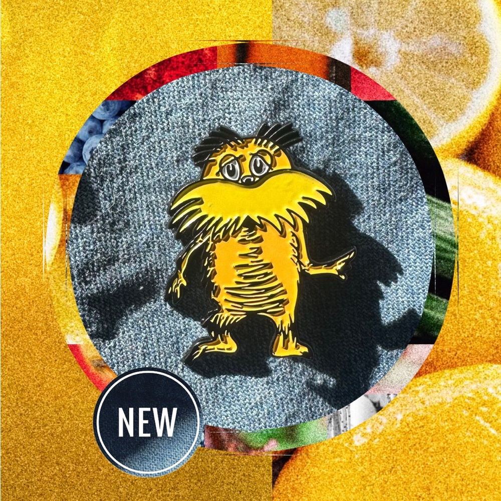 The Lorax Enamel Pin - Dr. Seuss